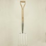 Garden fork with ash shaft & handle