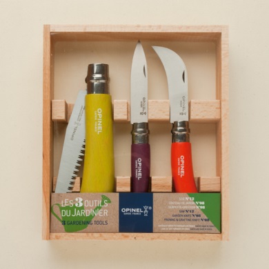 Gardeners colourful box set from Opinel