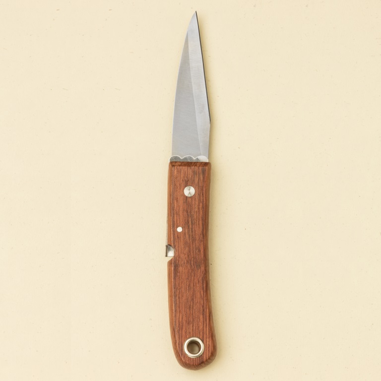 Folding Japanese grafting knife