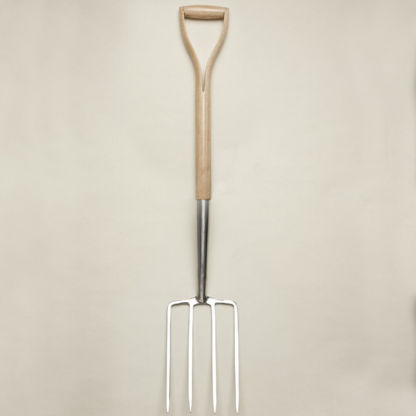 Long Handled Stainless Steel Digging Fork With Ash Handle Long Handled Stainless Steel Digging Fork With Ash Handle