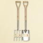 Garden Spade & Fork Set - Ash handle & shaft