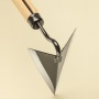Double edge Japanese Garden V hoe and weeder